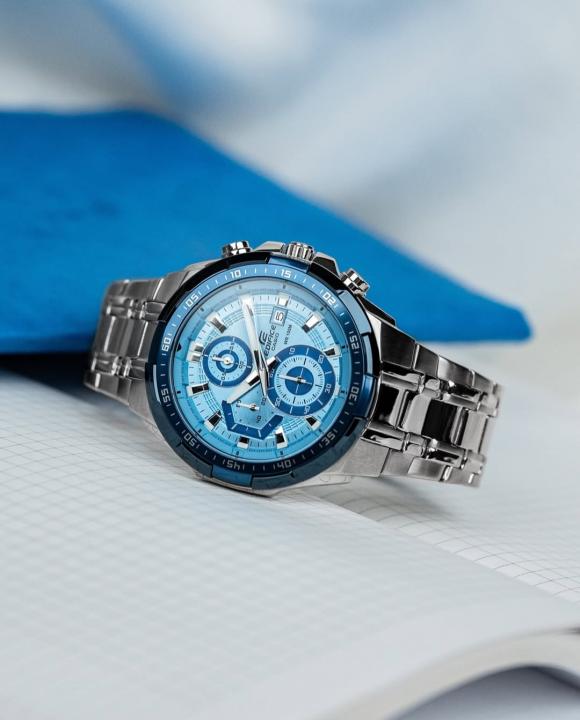 Casio Edifice Efr539 Silver-Tiffny