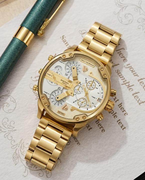 Diese_l 3 Bar Big Dady Heavy Quality Gold-White