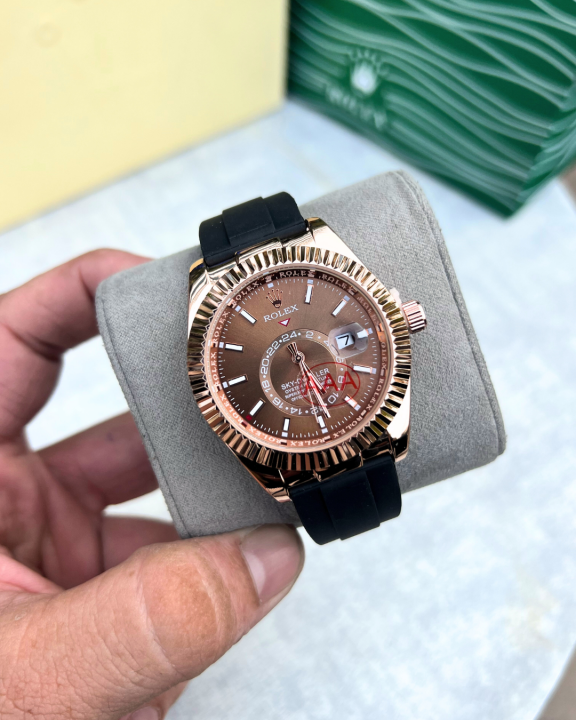 Role_x Oyster Perpetual Sky Dweller Silicon Belt