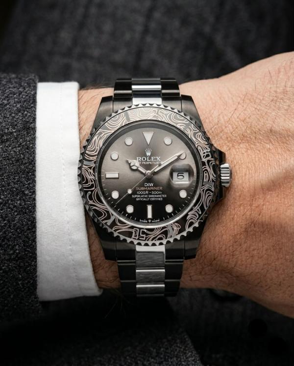Rolee_x Oyster Perpetual Submarine DIW Limited Addition Black-Grey