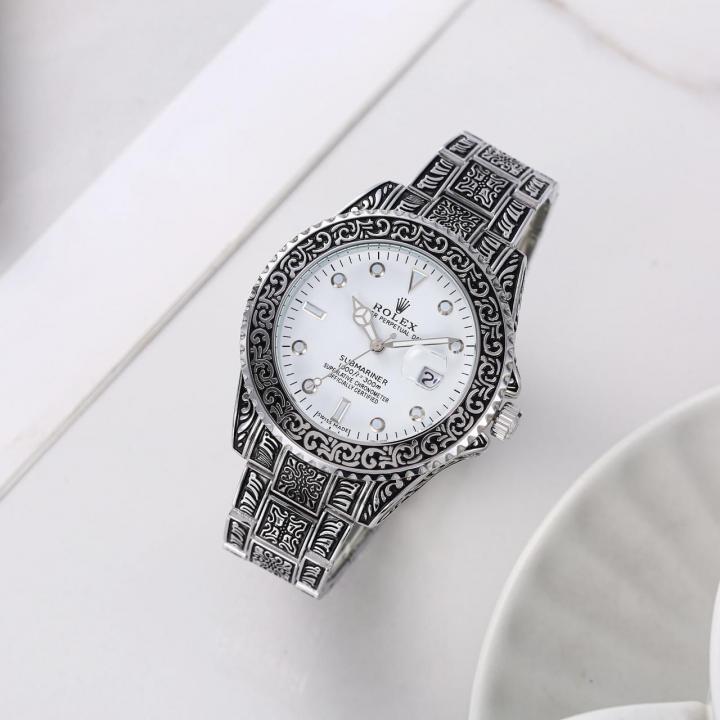 Rolee_x Oyster Vintage Silver-White