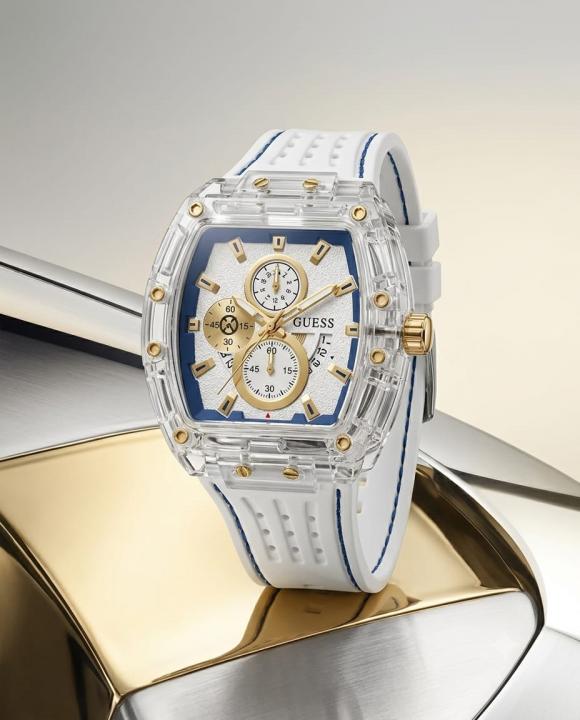 Guess Phoenix gw0499g6 White-Blue-Gold