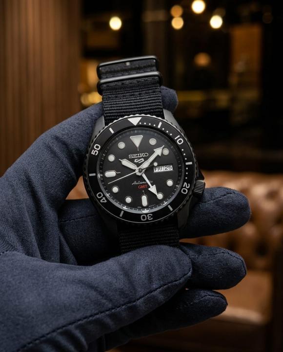 Seikk_o 5 Sports SRPD79K1 Black