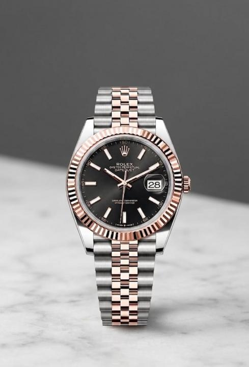 Role_x Oyster Perpetual Date Just 2Ton-Copper-Black
