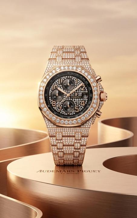Audemars Pigue_t Royal Oak TachyMeter Iced Out_