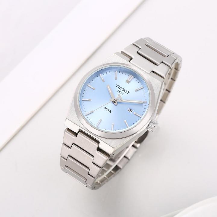 Tissoo_t 1853 Prx Silver-Sky-Blue Plain