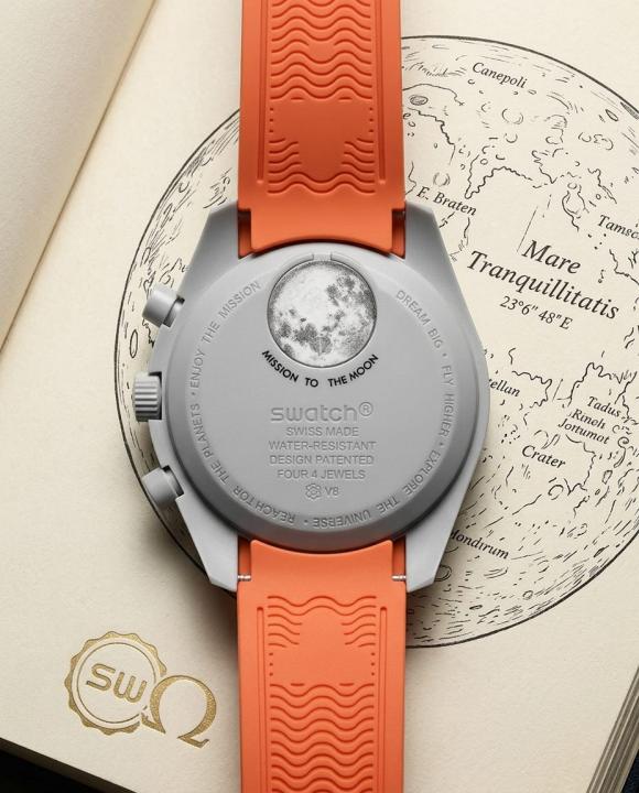 Omegg_a Moon Watch Limited Edition Blue
