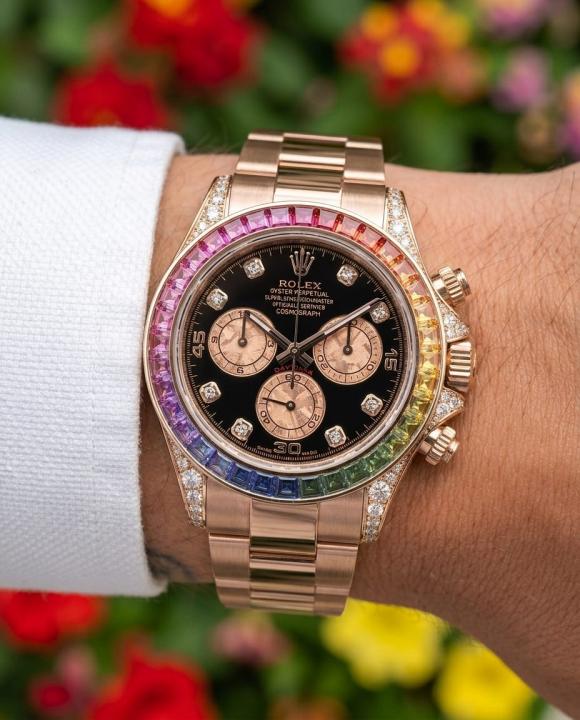 Role_x Oyster Perpetual Rainbow Copper