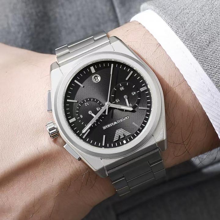 Emporio Arman_i Federico Silver-Black