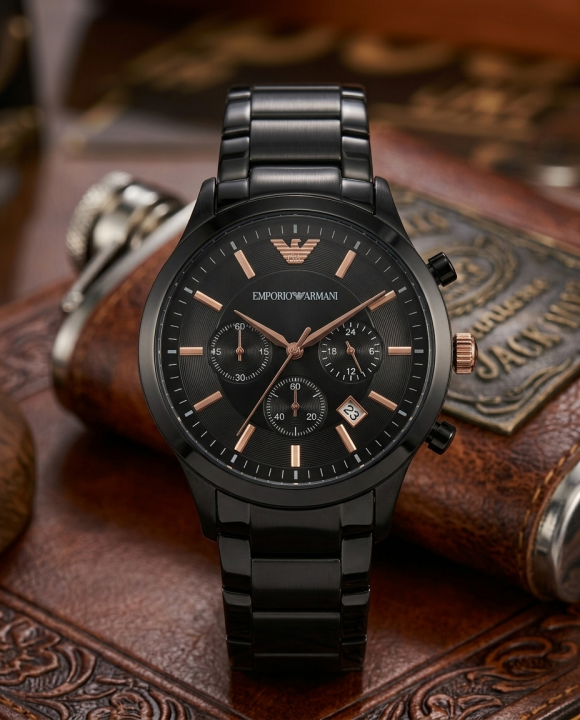 Emporio Arman_i Classic Black-Copper