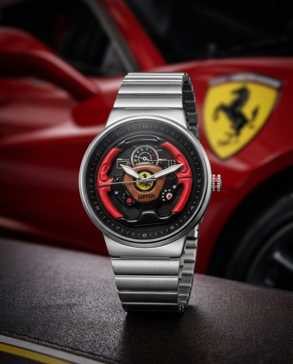 Ferrari Spirit Spinner Silver