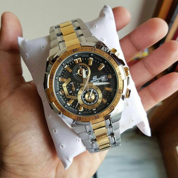 Casio Edifice Efr539 2Ton-Gold-White