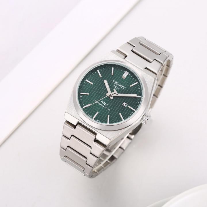 Tissoo_t 1853 Prx Silver-Green