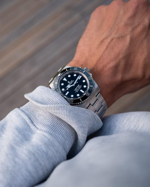 Rolee_x Oyster Perpetual Submarine Silver-Black