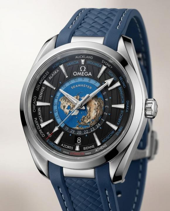 Omeg_a Seamaster Aqua Terra 150M - Quartz World Map