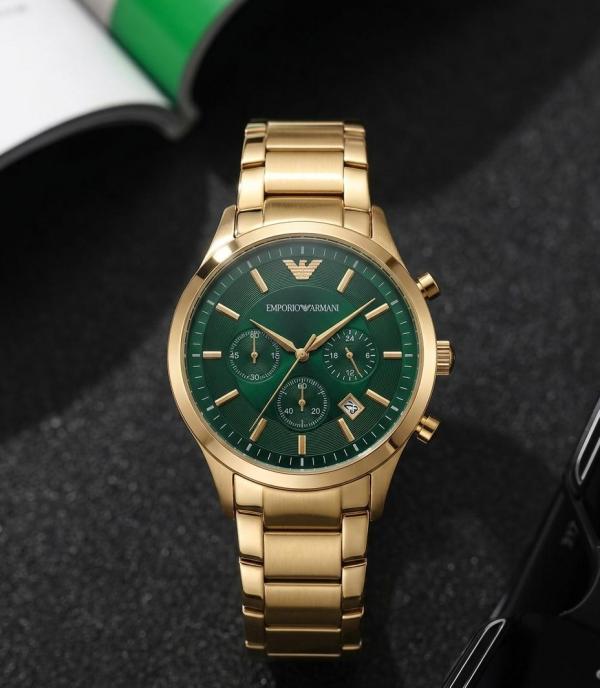 Emporio Armann_i Classic Gold-Green