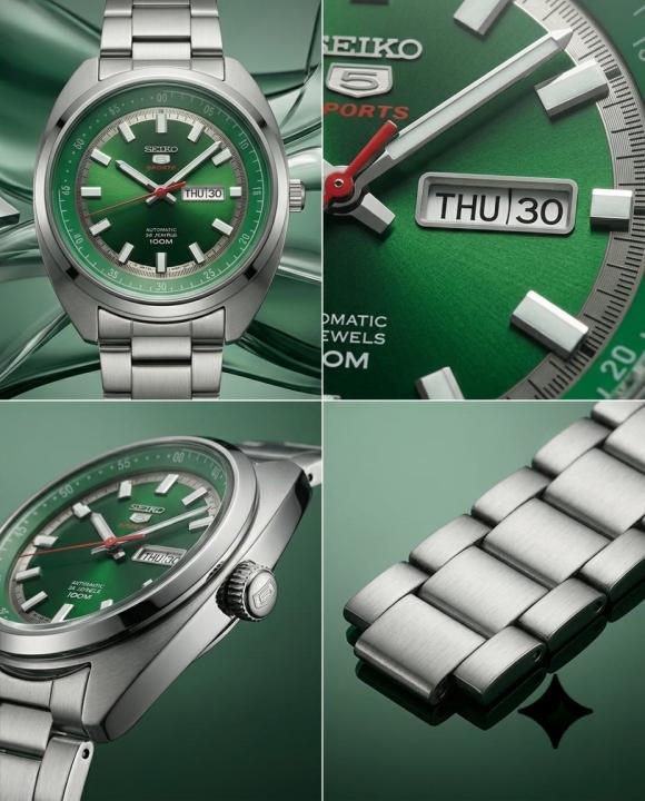Seiko 5 Sports Turtle Green