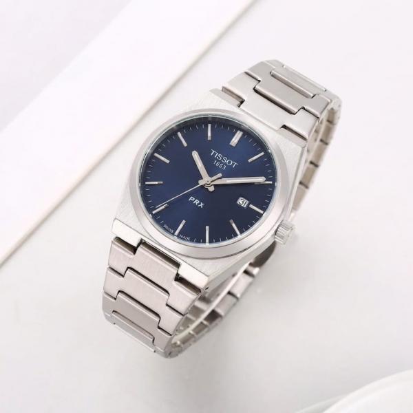 Tissoo_t 1853 Prx Silver-Blue Plain