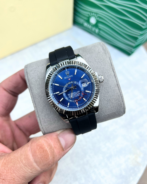 Role_x Oyster Perpetual Sky Dweller Silicon Belt