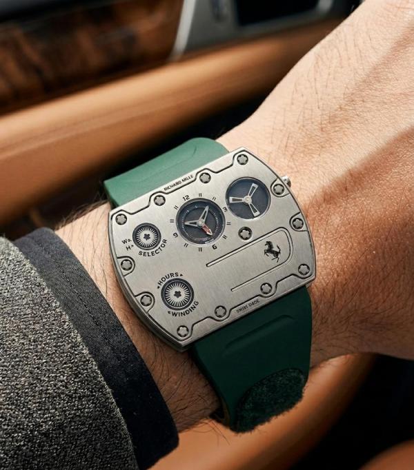 Richard Mill_e RMLP-01 Green-Silver