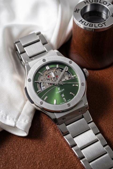 Hublot Classic Fusion Titanium Green