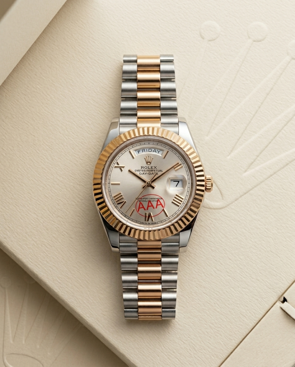 Role_x Oyster Perpetual Day Date 40 Battery 2Ton-Copper-Pink