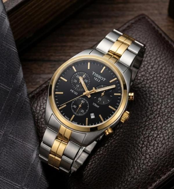 Tissoo_t 1853 Classic 2Ton-Gold-Black