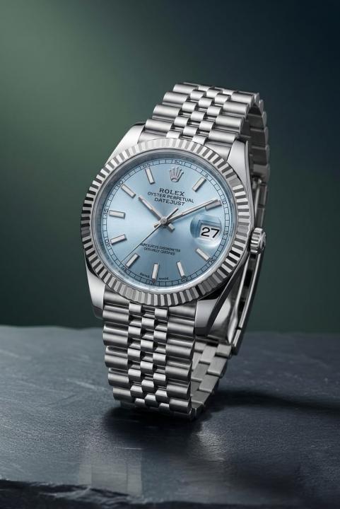 Role_x Oyster Perpetual Date Just Silver-SkuBlue