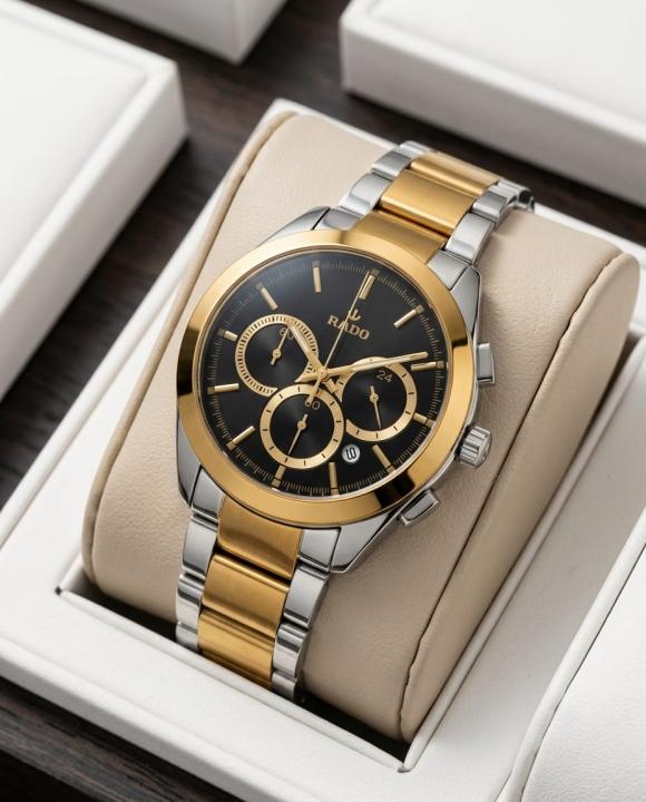 Radd_o HyperChrome Chronograph 2Ton-Gold-Black