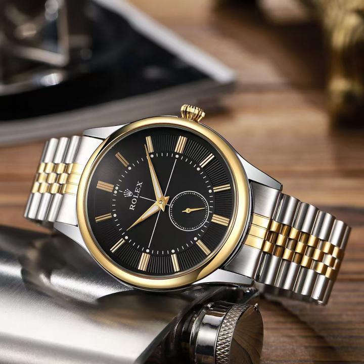 Role_x Oyster Perpetual Cellini 2Ton-Gold-Black