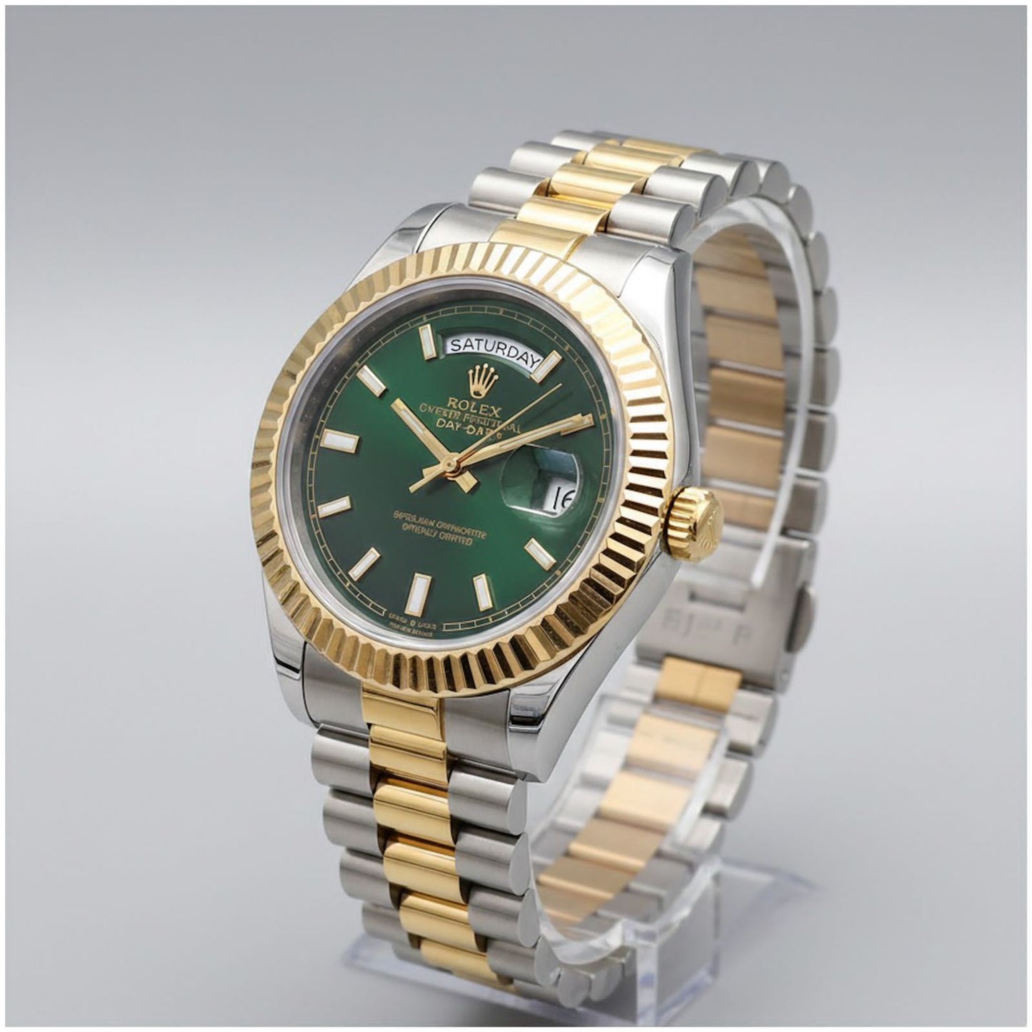 Rolee_x Oyster Perpetual Day Date 40 Battery
