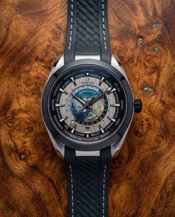 Omeg_a Seamaster Aqua Terra World Map 150M Automatic