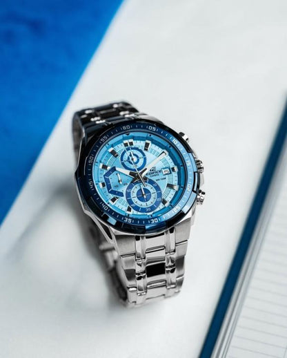Casio Edifice Efr539 Silver-Tiffny