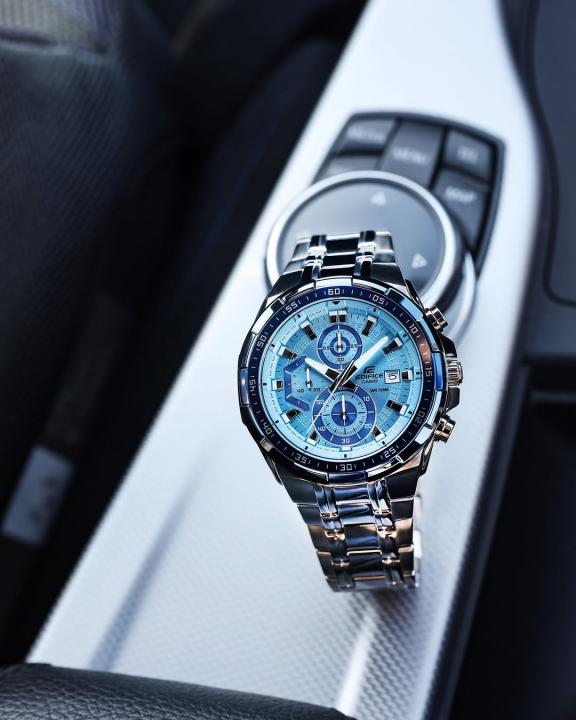 Casio Edifice Efr539 Silver-Tiffny