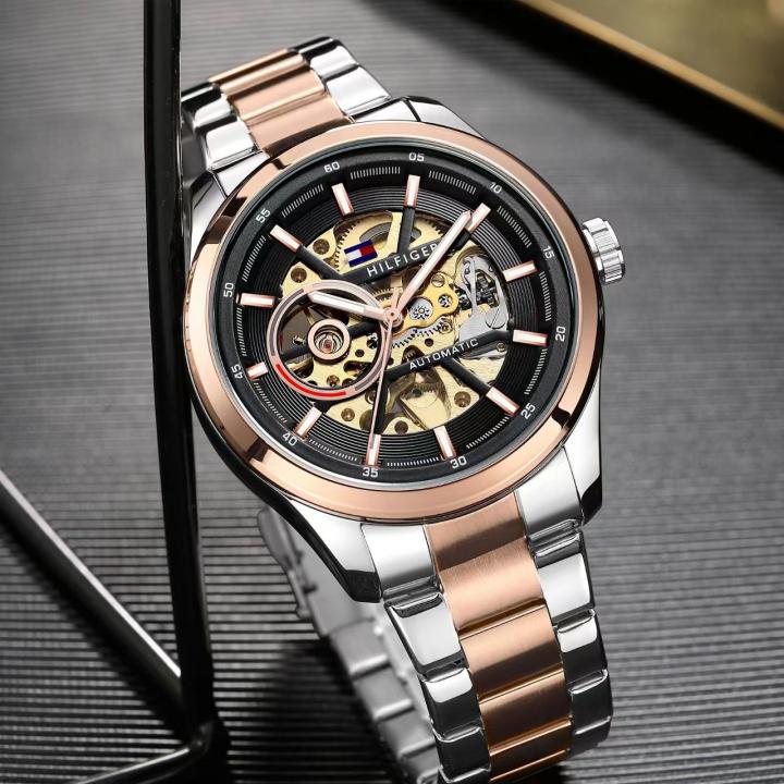 Tommy Hilfige_r Automatic 2Ton-Copper-Black