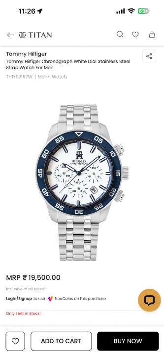 Tommy Hilfige_r TH85 chronograph