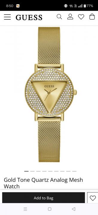 Gues_s Crystal Gold - J199
