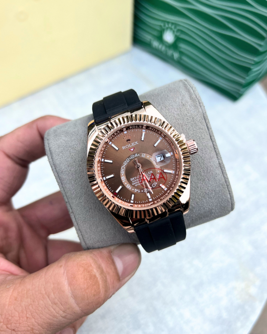 Role_x Oyster Perpetual Sky Dweller Silicon Belt