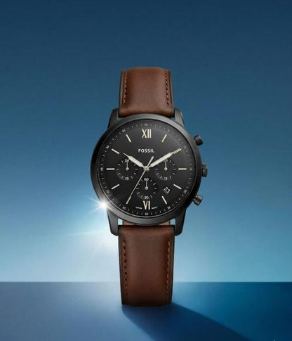 Fossi_l Neutro Chronograph DarkBrown-Black