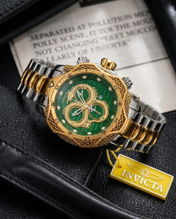 Invicta Dragon Venom 2Ton-Gold-Green