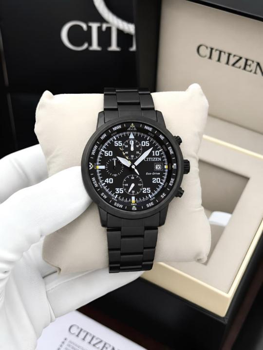 Citizen Mens Eco-Drive Aviator Chronograph