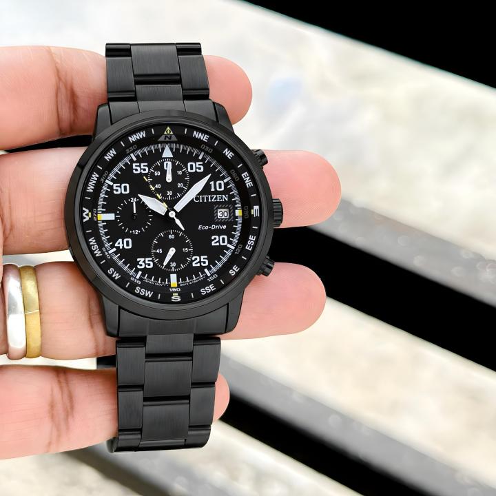 Citizen Mens Eco-Drive Aviator Chronograph