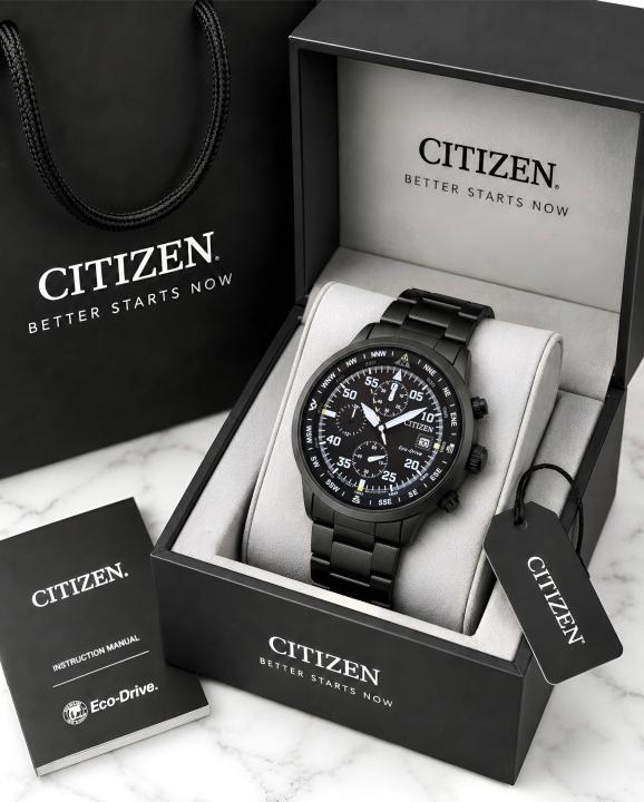 Citizen Mens Eco-Drive Aviator Chronograph
