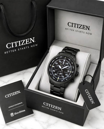 Citizen Mens Eco-Drive Aviator Chronograph