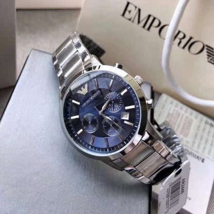 Emporio Armann_i Classic Silver-Blue