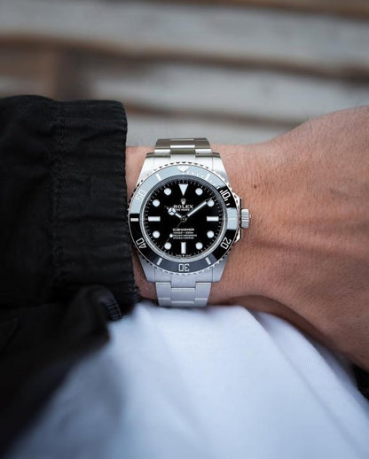 Role_x Oyster Perpetual Submarine Silver-Black