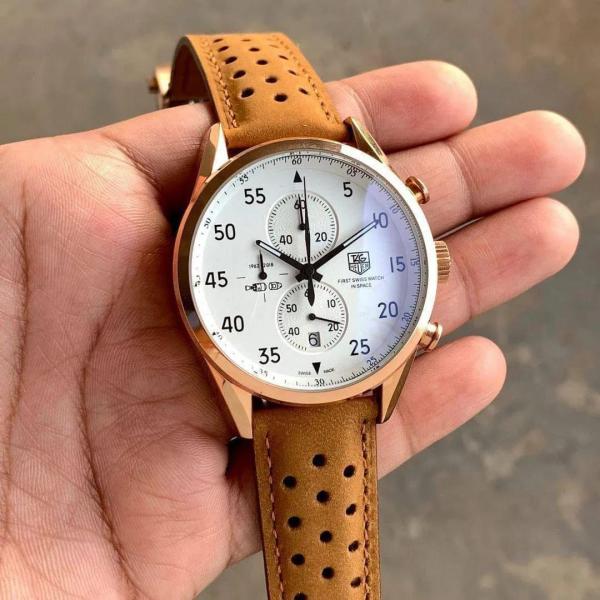 Tag Heue_r Carrera Calibre 16 Chronograph Brown-Copper
