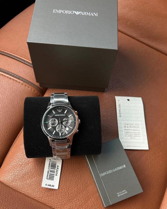 Emporio Arman_i Classic Silver-Black