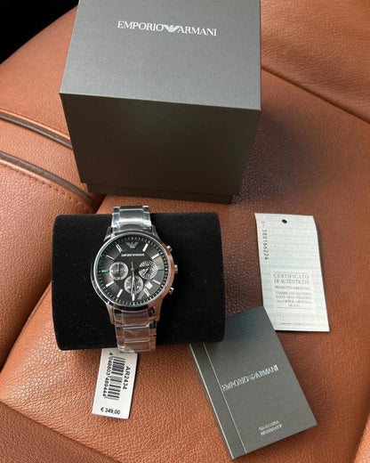 Emporio Arman_i Classic Silver-Black