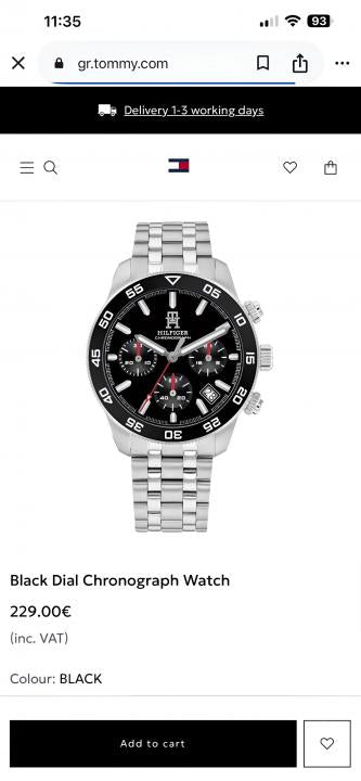 Tommy Hilfige_r TH85 chronograph